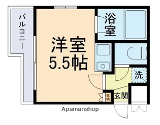 トーカン練兵町キャステール【3階】の間取り