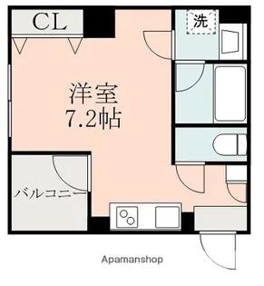 ESCAZA新屋敷【3階】の間取り