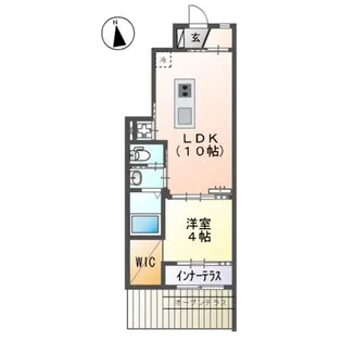 モアリバース【1階】の間取り