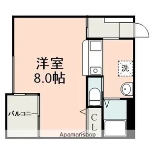 ファインプレイス【2階】の間取り