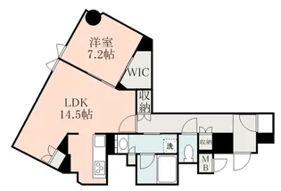 ザ・熊本ガーデンズ【9階】の間取り