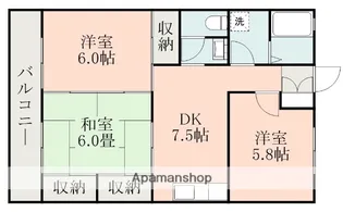 メモリアルハイム【2階】の間取り