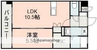 JARDIN MINIATURE田崎【3階】の間取り