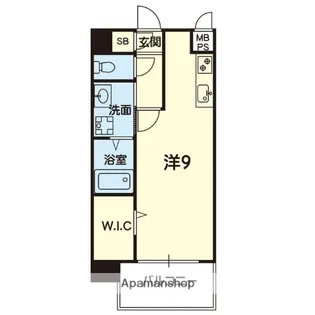 グランベル本荘【11階】の間取り