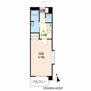 ROUND PURE 21【3階】の間取り