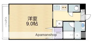 熊本県熊本市東区上南部3丁目【マンション】の間取り