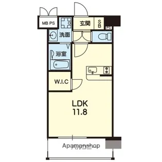SKY COMFORT【4階】の間取り