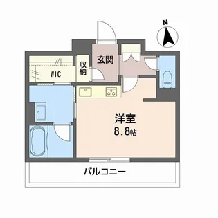 グランメゾン天神【3階】の間取り
