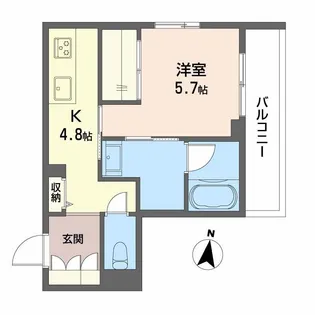 MAISON DE ASHLEY【4階】の間取り