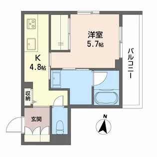 MAISON DE ASHLEY【2階】の間取り