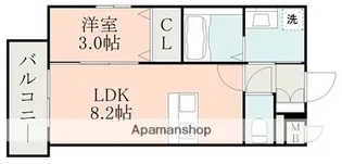ラ・シック菊陽Ⅳ【4階】の間取り