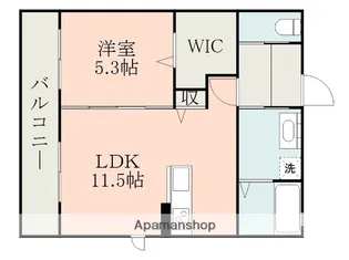 SHELL LEBEN八反田Ⅰ【2階】の間取り