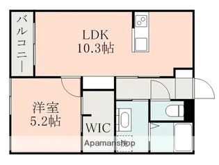 グランディール下町【2階】の間取り
