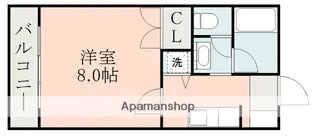 熊本県熊本市西区島崎2丁目【マンション】の間取り