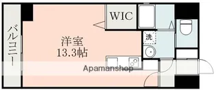 CROSS HALL 慶徳【5階】の間取り