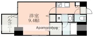 上通パレス草人木【8階】の間取り