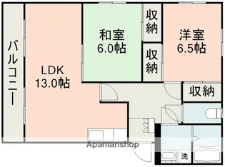 ピースヒル【3階】の間取り