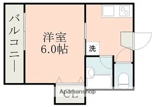 カレッジヒルズSC【2階】の間取り