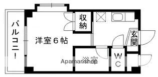 カミニート【3階】の間取り