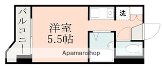 ルフェール熊本通町【12階】の間取り