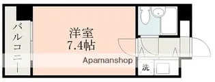 朝日プラザ鍛冶屋町【3階】の間取り