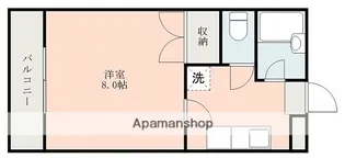ロフティ花園【3階】の間取り
