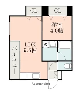 ビルド・ケアⅡ【2階】の間取り