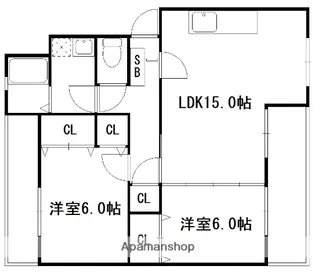 インフィニティ出水Ⅰ【4階】の間取り