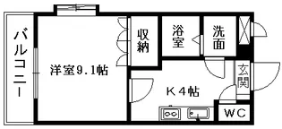 FT SHANGRIーLA【101号室】の間取り