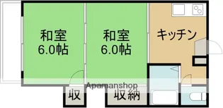 リンデンバウムかじお【202号室】の間取り
