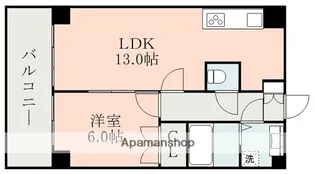 広町ビル【6階】の間取り