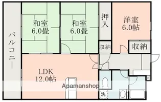 ロイヤルコーポRYU【306号室】の間取り