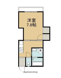 パルムAⅠ(新大江3丁目)【303号室】の間取り