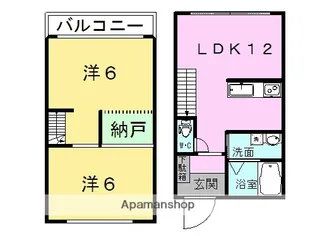 ヒカリノ郷【1階】の間取り