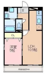 パンダビル【7階】の間取り