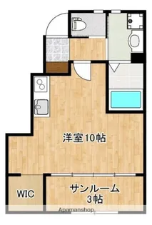 FLOWER VALLEY Ⅰ【1階】の間取り