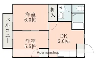 エクセレントヴィラ 宇土市【2階】の間取り