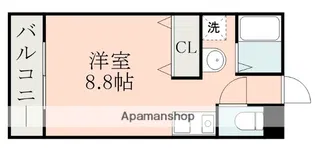 ネオコーポA【1階】の間取り