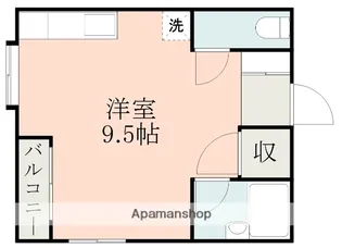 コーポ中村【2階】の間取り