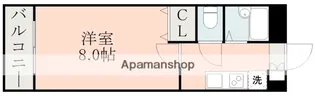 プランドール新外【5階】の間取り