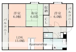 エクセレントビューⅠ【4階】の間取り