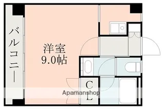 グレースマンション【203号室】の間取り