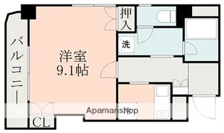 グレースマンション【2階】の間取り