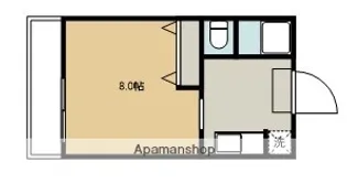 コーポ・TERRA【101号室】の間取り
