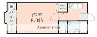 オーファス健軍【3階】の間取り