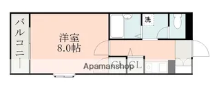 コテージ尾ノ上【3階】の間取り