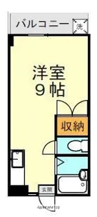 フレンドハイツ【1階】の間取り