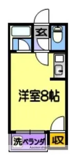 コーポラス1【2階】の間取り