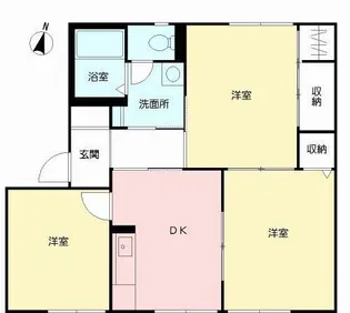 グランドメゾン東【1階】の間取り