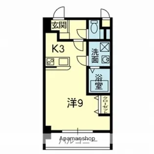 EMYU新町【6階】の間取り